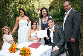 Marry Me Marilyn_Deneille & Scott Currumbin Wildlife Sanctuary Wedding on the Southern Gold Coast